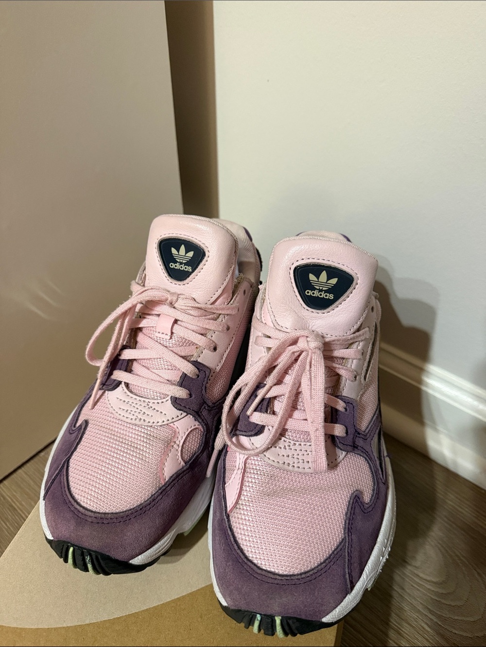 adidas Pink and Purple Women's Sneakers